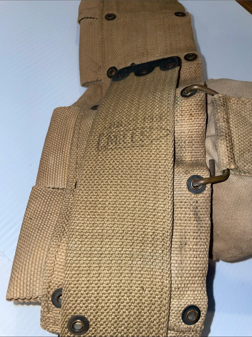 VTG 1942 WW11 Mills Ammo Belt with Canteen